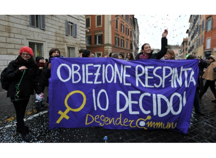 Protesta contro l'obiezione di coscienza Protesta contro l'obiezione di coscienza